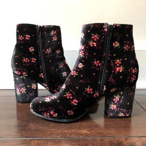 Floral Booties